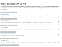 Tablet Screenshot of infanteducationinlavila.blogspot.com