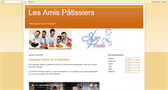 Desktop Screenshot of lesamispatissiers.blogspot.com