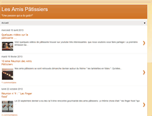 Tablet Screenshot of lesamispatissiers.blogspot.com