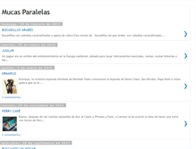 Tablet Screenshot of mucas-paralelas.blogspot.com