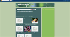 Desktop Screenshot of malayalammovieonline.blogspot.com