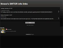 Tablet Screenshot of nvoco-swtor.blogspot.com