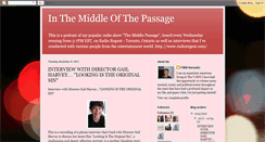 Desktop Screenshot of inthemiddleofthepassage.blogspot.com