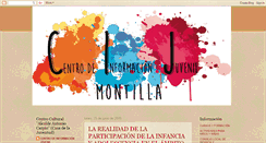 Desktop Screenshot of juventudmontilla.blogspot.com