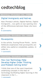 Mobile Screenshot of cedtechblog.blogspot.com