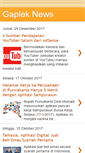 Mobile Screenshot of gapleknews.blogspot.com