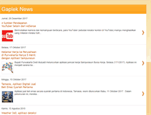 Tablet Screenshot of gapleknews.blogspot.com