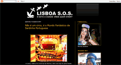 Desktop Screenshot of lisboasos.blogspot.com