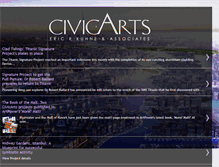 Tablet Screenshot of civicarts-eka.blogspot.com