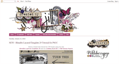 Desktop Screenshot of createdbyjillscraps.blogspot.com