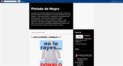 Desktop Screenshot of pintadodenegro.blogspot.com