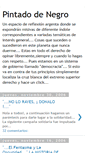 Mobile Screenshot of pintadodenegro.blogspot.com