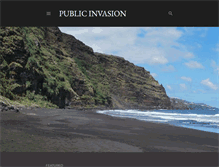 Tablet Screenshot of invasionpublica.blogspot.com