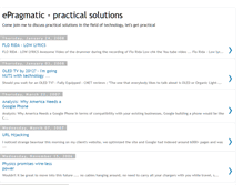Tablet Screenshot of epragmatic.blogspot.com