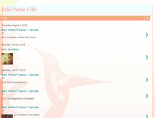 Tablet Screenshot of jolie-petitefille.blogspot.com