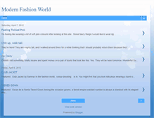Tablet Screenshot of modernfashionworld.blogspot.com