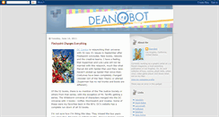 Desktop Screenshot of deanobot.blogspot.com