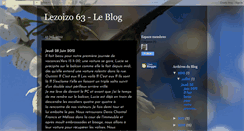Desktop Screenshot of lezoizo63.blogspot.com