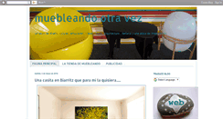 Desktop Screenshot of muebleando.blogspot.com