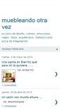 Mobile Screenshot of muebleando.blogspot.com