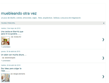 Tablet Screenshot of muebleando.blogspot.com