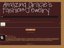 Tablet Screenshot of amazinggracieglitters.blogspot.com