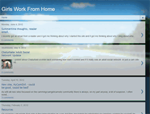 Tablet Screenshot of girlsworkfromhome.blogspot.com
