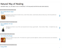 Tablet Screenshot of naturalwayofhealing.blogspot.com