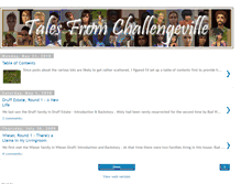 Tablet Screenshot of challengevilletales.blogspot.com