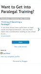 Mobile Screenshot of paralegal-jobs.blogspot.com
