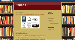 Desktop Screenshot of fisica-i-ii.blogspot.com