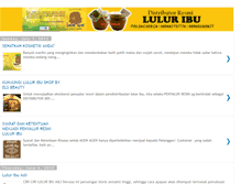 Tablet Screenshot of lulur-ibu.blogspot.com