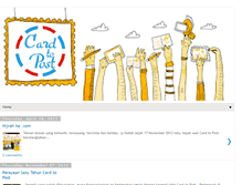 Tablet Screenshot of cardtopost.blogspot.com