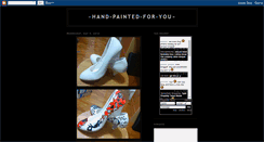 Desktop Screenshot of hand-painted-for-you.blogspot.com