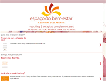 Tablet Screenshot of espacodobem-estar.blogspot.com