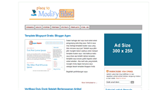 Desktop Screenshot of modifblogmu.blogspot.com