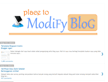 Tablet Screenshot of modifblogmu.blogspot.com