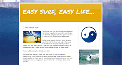 Desktop Screenshot of easysurfeasylife.blogspot.com