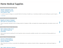 Tablet Screenshot of homemedicalproducts.blogspot.com