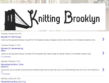 Tablet Screenshot of knittingbrooklyn.blogspot.com