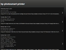 Tablet Screenshot of hpphotosmartprinterdeal.blogspot.com