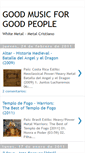 Mobile Screenshot of goodmusicforgoodpeople-s.blogspot.com