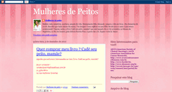 Desktop Screenshot of mulheresdepeitos.blogspot.com