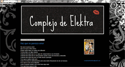 Desktop Screenshot of complejodeelektra.blogspot.com