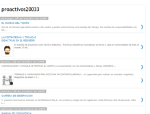 Tablet Screenshot of proactivos20033.blogspot.com