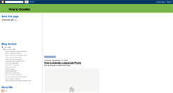 Desktop Screenshot of howtogoodies.blogspot.com