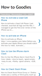 Mobile Screenshot of howtogoodies.blogspot.com