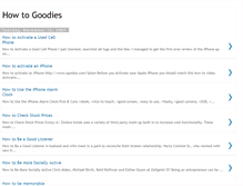Tablet Screenshot of howtogoodies.blogspot.com