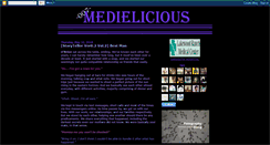 Desktop Screenshot of medielicious.blogspot.com