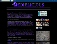 Tablet Screenshot of medielicious.blogspot.com